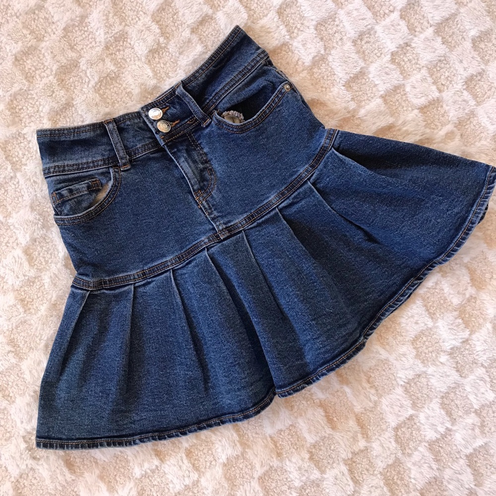 Wild Fable Blue Mini Skirt